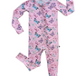 Julia Ruffled Poppy The Convertible Romper - Lev Baby