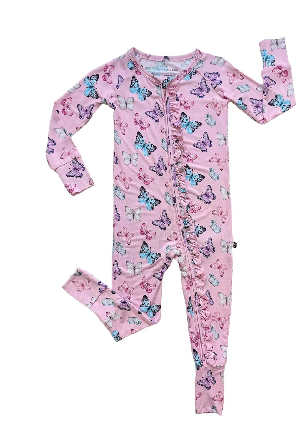 Julia Ruffled Poppy The Convertible Romper - Lev Baby