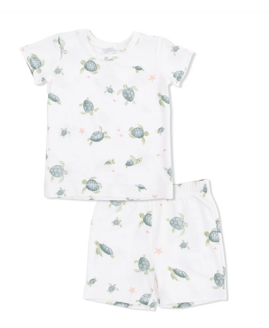 Loungewear Short Set- Sea Turtles