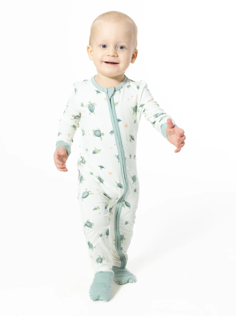 Convertible Romper - Sea Turtles