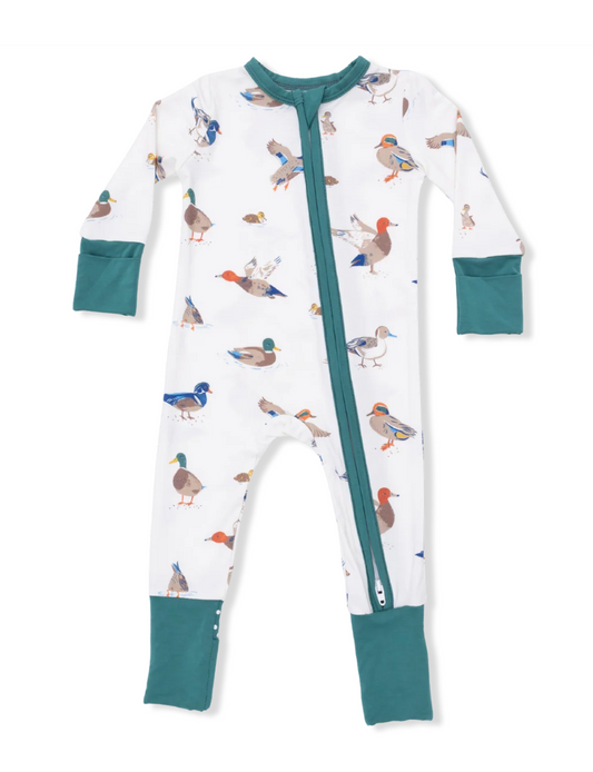 Convertible Romper - Ducks - Angel Dear