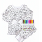 Colorable Two Piece Pajama Set | Material Girl