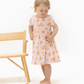 Twirly Dress with Cartwheel Shorts-Sweet Peach