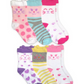 Kitty Cat Fashion Crew Socks 6 Pair Pack - Jefferies Socks