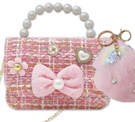 Tiny Mini Crossbody- Groovy Love - Hot Focus