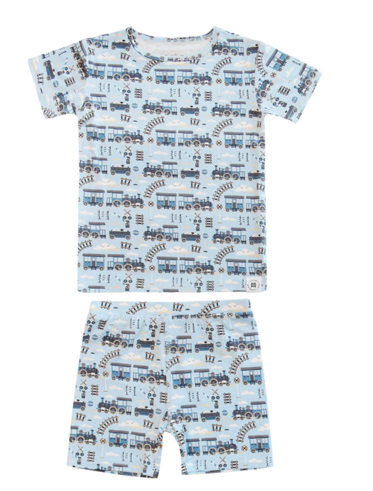 Choo Choo Summer Pajama Set