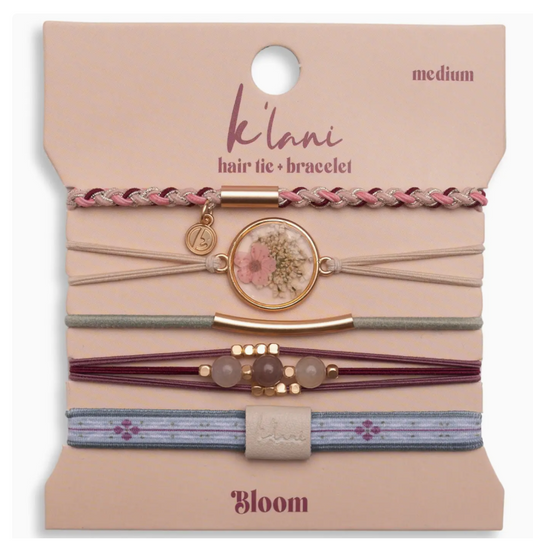 Bloom" Hair Tie Bracelets - Klani