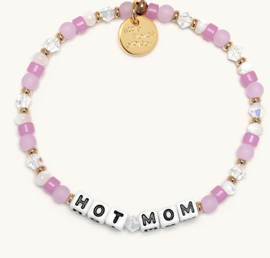 Hot Mom Bracelet - Little Words Project