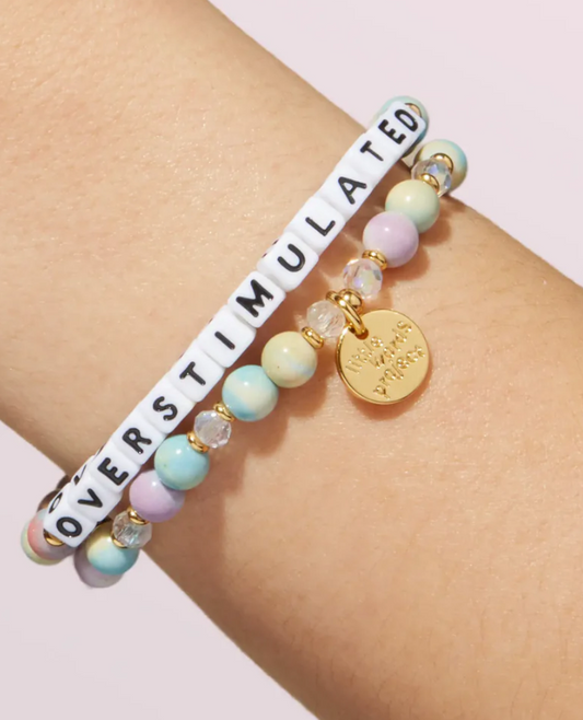 Overstimulated Bracelet - Little Words Project