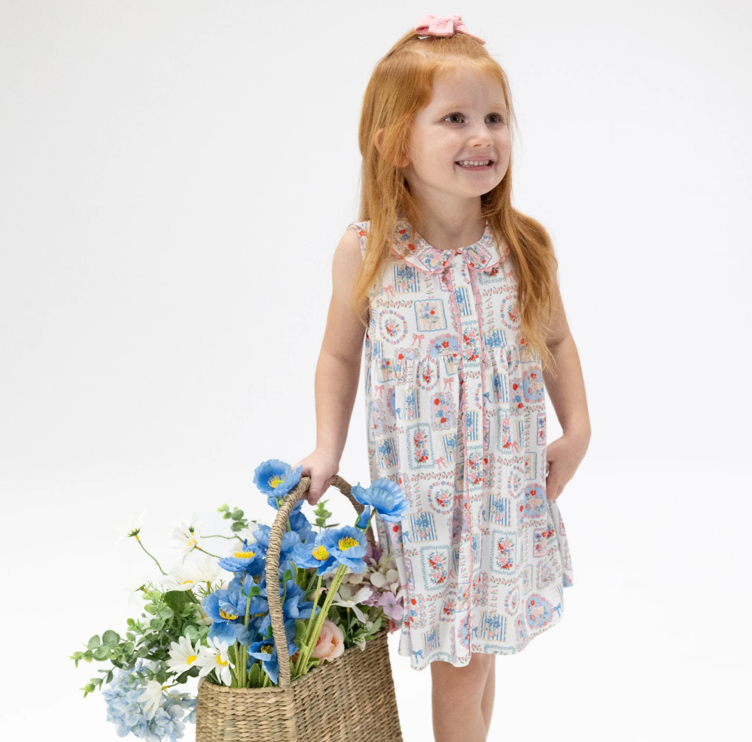 Jill Dress Sleeveless with Bloomer - Angel Dear