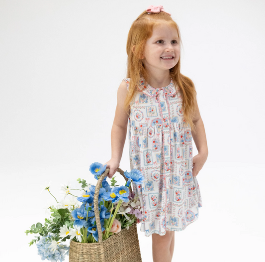 Jill Dress Sleeveless with Bloomer - Angel Dear