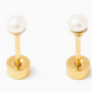 Mini Pearl Stud Earrings - Pip Pop Post