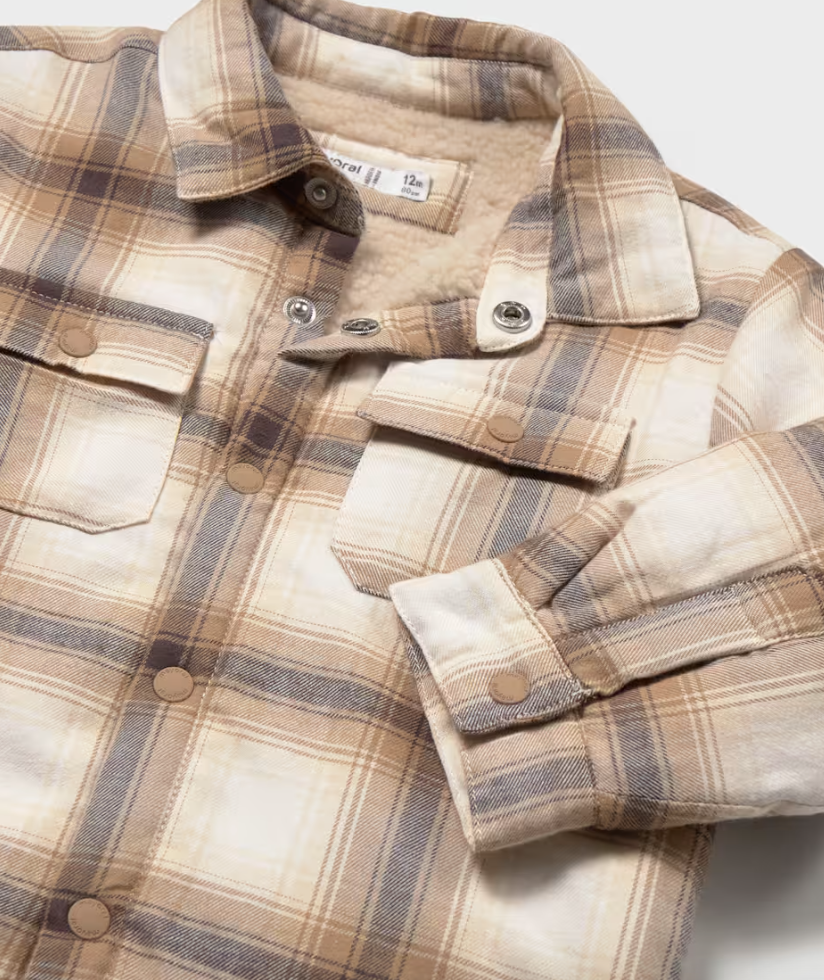 Baby Plaid Overshirt