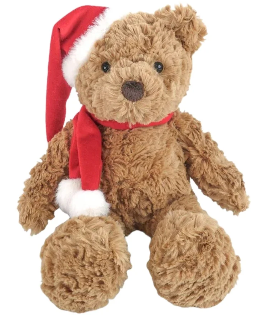 Holiday Teddy Bear - Tan