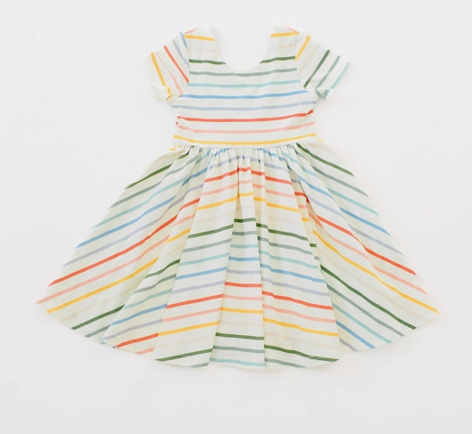 Classic Twirl in Primary Stripe