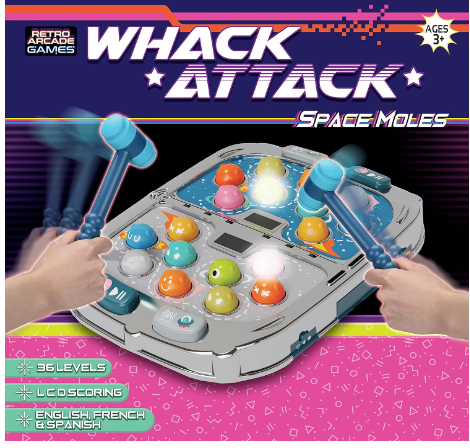 Whack Attack – The Light and Sound Whack A Mole Game