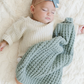 Waffle Knit Mini Blankets- Elm