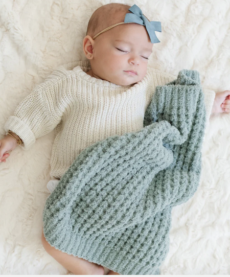 WAFFLE KNIT MINI BLANKETS