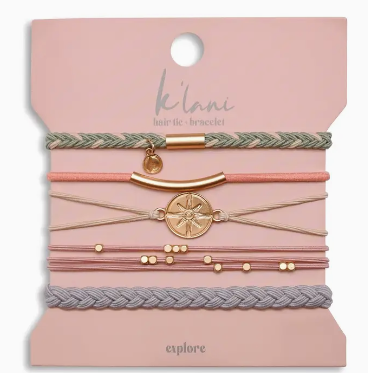 Hair tie bracelets- Explore - Klani