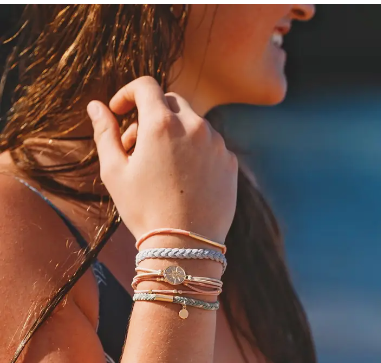 Hair tie bracelets- Explore - Klani