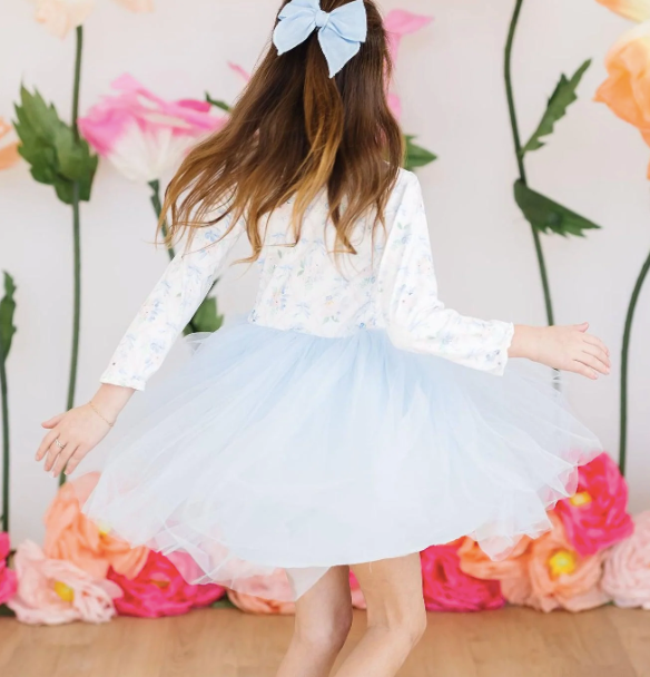 English Garden L/S Tutu Dress