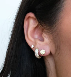 Soft Ball Studs - Light Pink