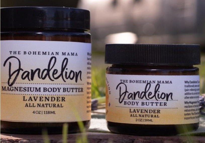 Dandelion Magnesium Body Butter - Baby Sweet Pea's Boutique