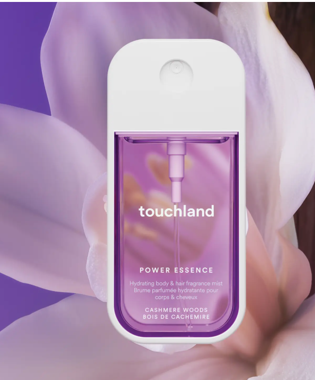 Cashmere Woods Power Essence Body & Hair Fragrance Mist - Touchland