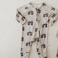 Bamboo Zip Pajamas | Monster Truck - Forever French