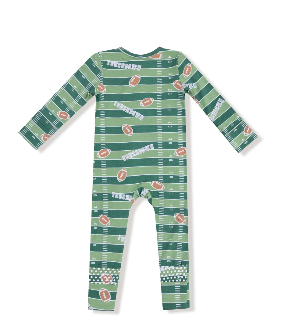 Convertible Romper- Football Field - Glow in the Dark