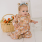 Mabel Romper in Pumpkin Bouquet