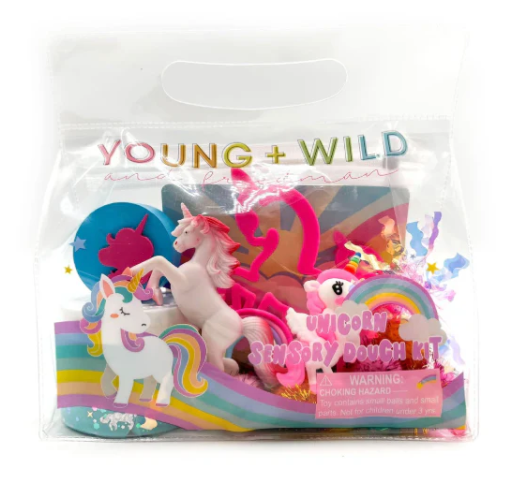 Young + Wild and Friedman Sensory Dough Bag ( multiple options)