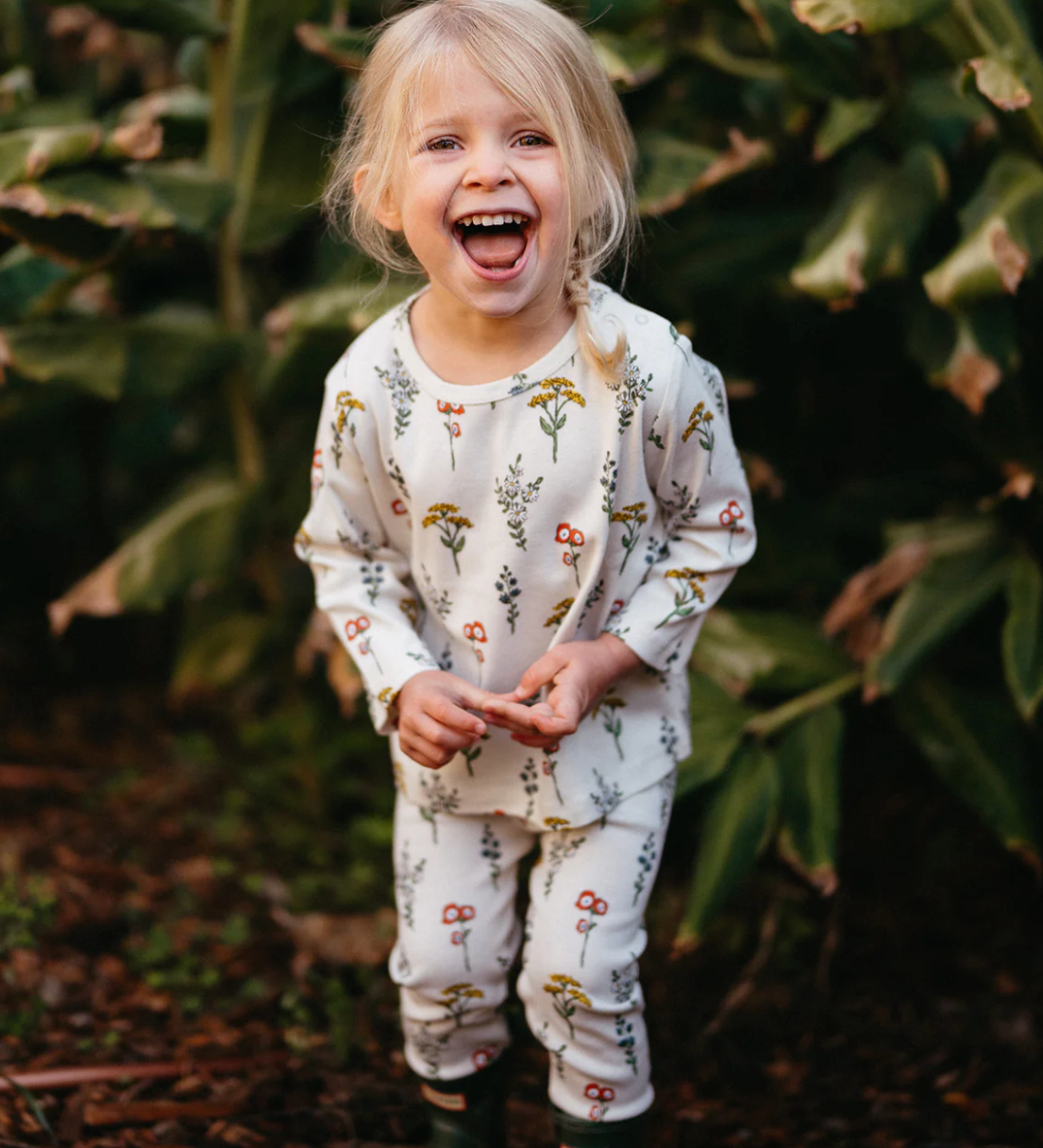 Botanical Garden Long Sleeve Tights Set - Antebies