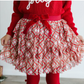 Christmas Plaid Bow Tiered Tutu