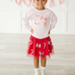 Candy Cane Coquette Sequin Christmas Tutu