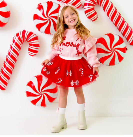 Coquette Merry Christmas Knit Sweater