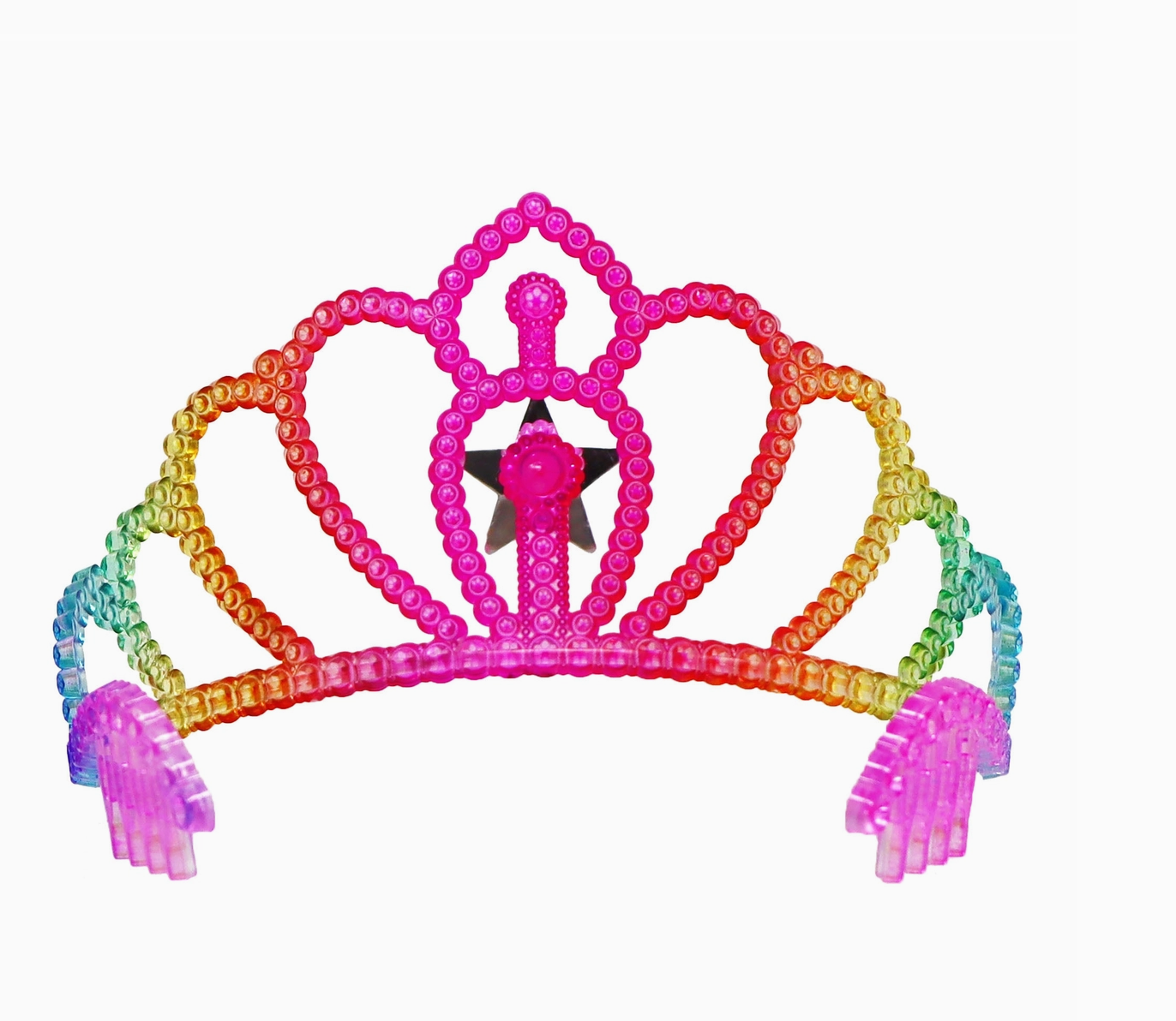 Rainbow Unicorn Star Crown