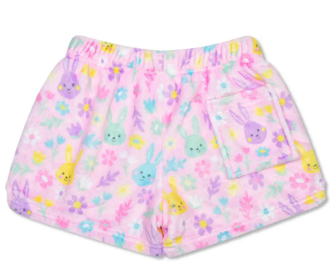 Bunny Bloom Plush Shorts