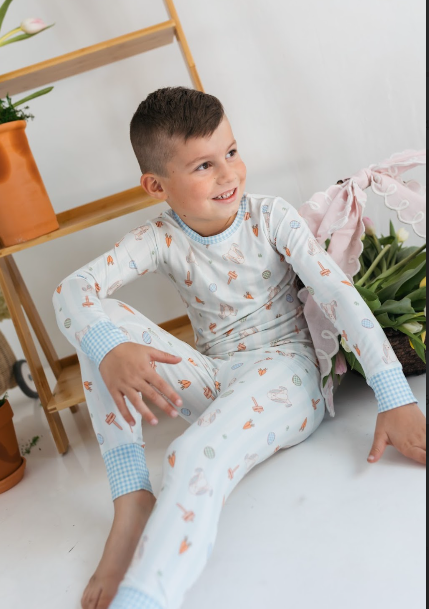 Oliver Rabbit Two Piece Set - Baby Sweet Pea's Boutique