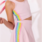 Pink Rainbow Sherbet Sequin Tennis Set - Lola and the Boys
