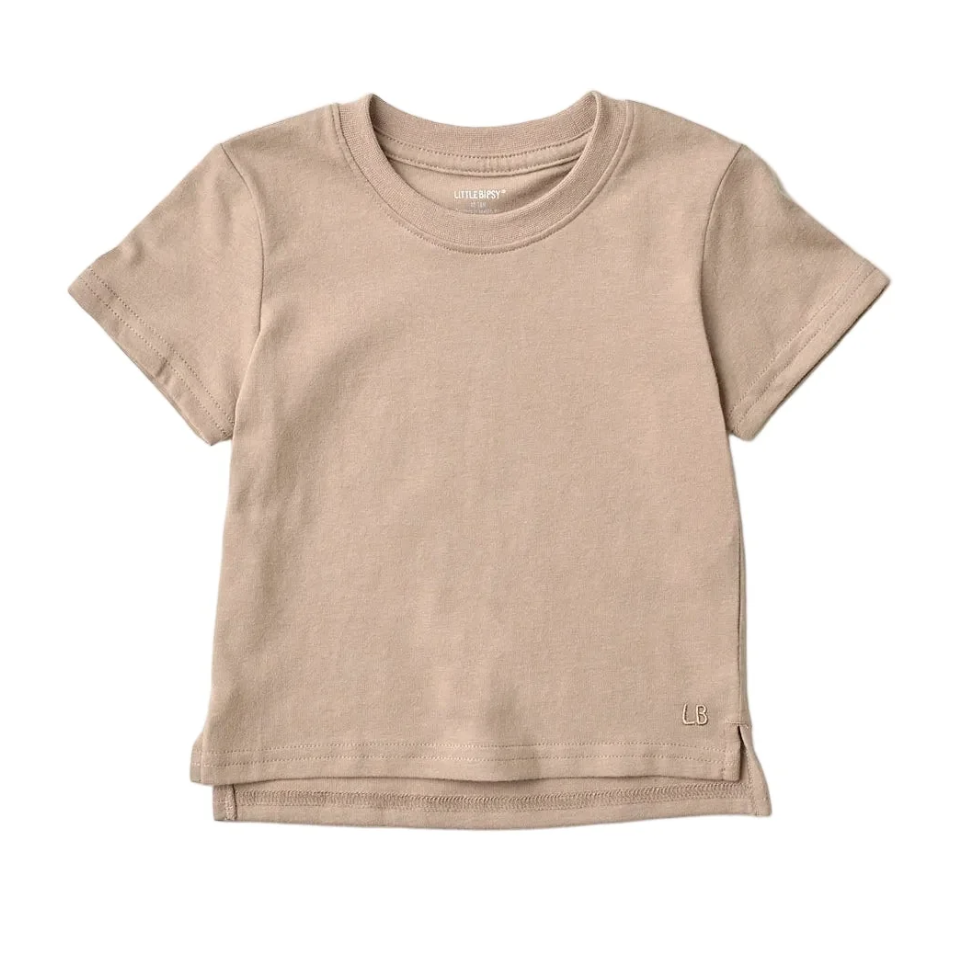 Elevated Tee - Driftwood
