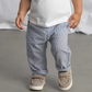 Baby Blue Stripped Trousers - Mayoral