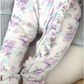 Etta Pointelle Ruffled Zippered Footie - Lev Baby