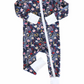 Midnight Meadow Convertible Zip Romper