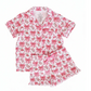 Two Piece Short Lounge Set | Bow Besties - Caden Lane