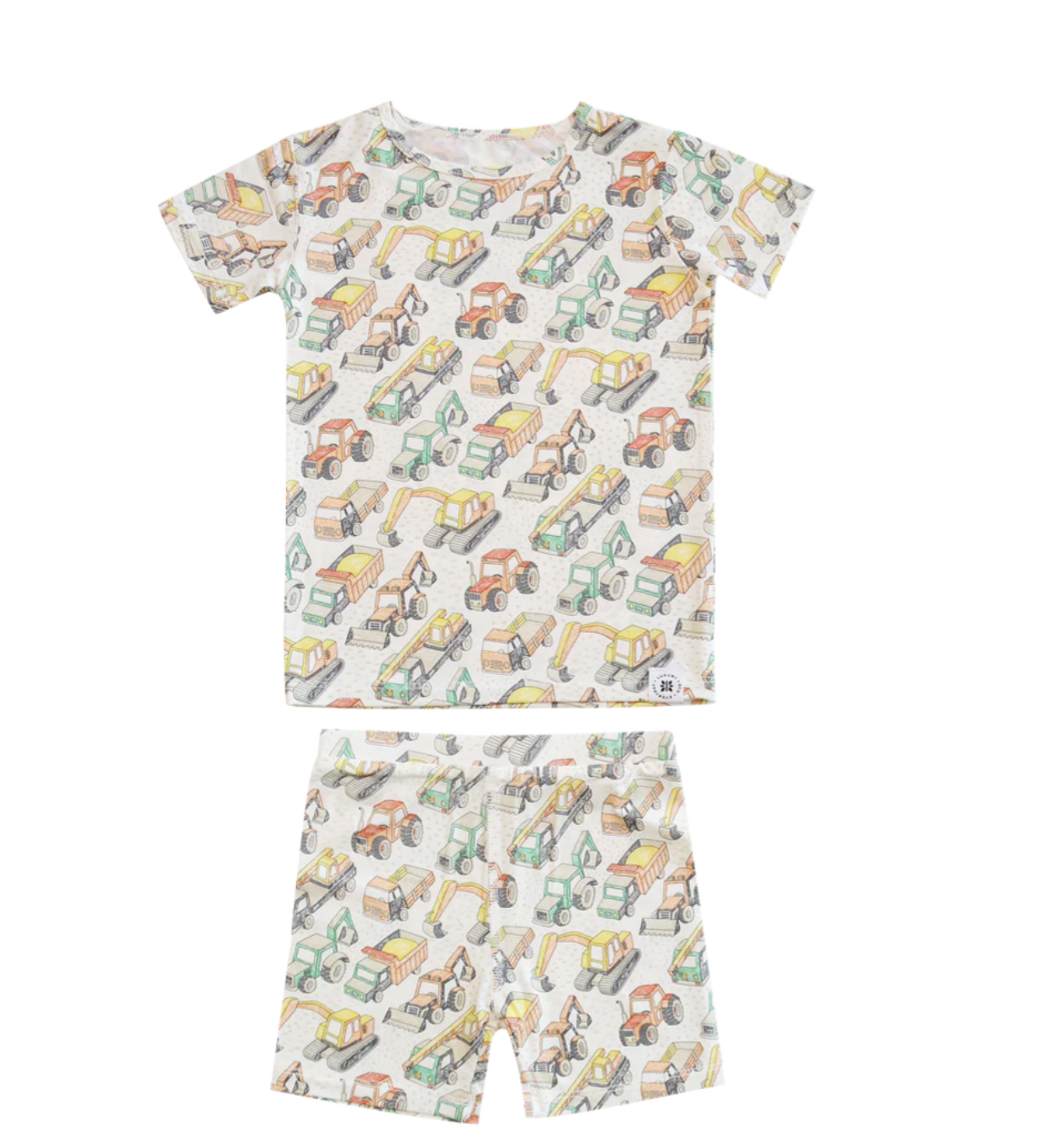 Busy Building Summer Pajama Set