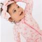 Rosie Bow Zipper Romper - In My Jammers