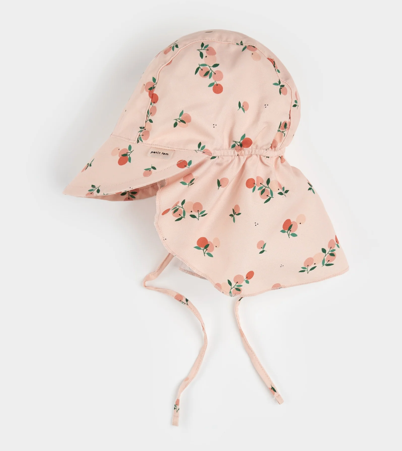 Oranges Print Flap Hat - Petit Lem