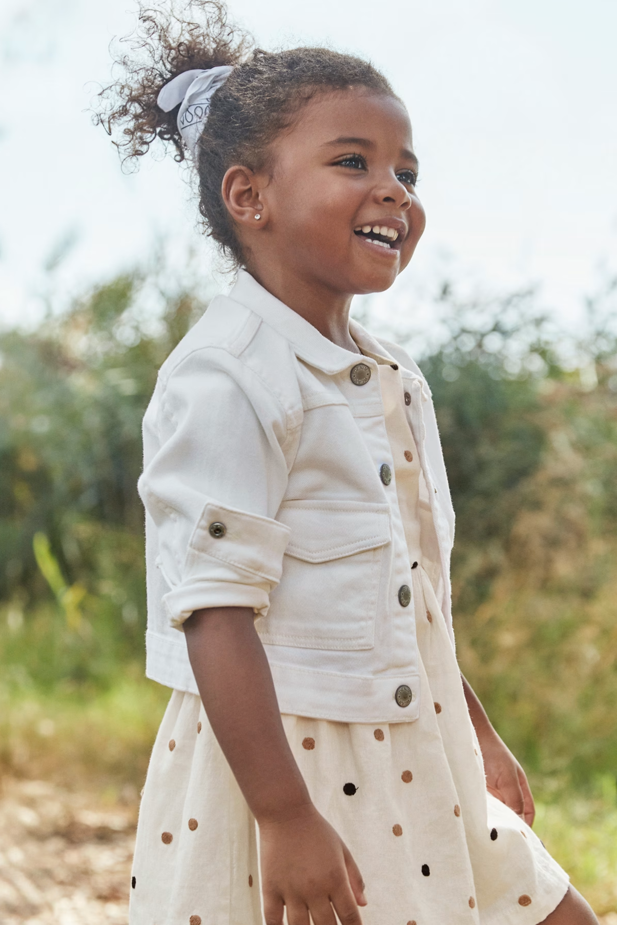 Chelsea White Denim Jacket - Mayoral