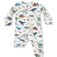 Washy Dinos - 2 Way Zipper Footie